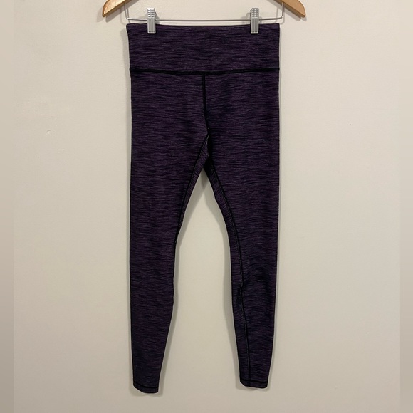 Lululemon Wunder Under Pant *Denim Reversible Slub Denim Tender Violet 6 - Picture 8 of 16